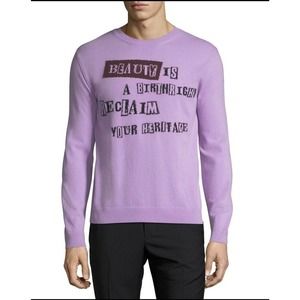 Valentino Pink Lilac Cashmere Sweater